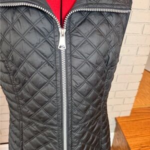 Quilted Black Vest, Never Worn
